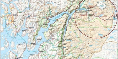 Hardangerfjord Norvegia mappa