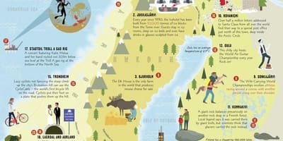 La norvegia deve vedere la mappa